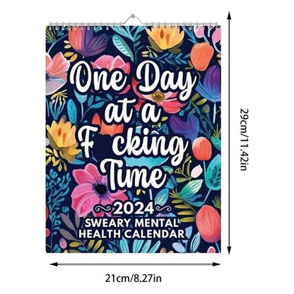 2024 Swear Mental Health Inspirational Calendar