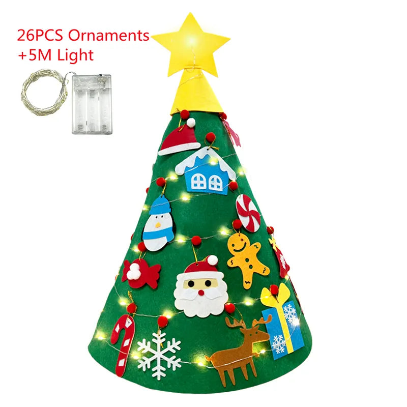 Magic Felt Christmas Tree Kit